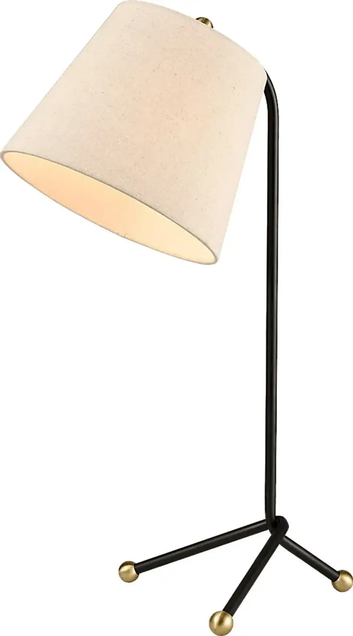 Sayward Edge Black Lamp