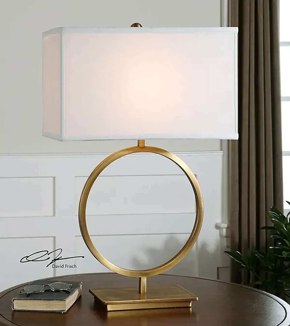 Meadow Canyon Brass Lamp