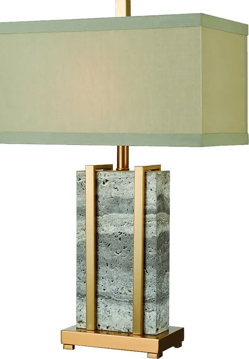 Maple Shores Gray Lamp