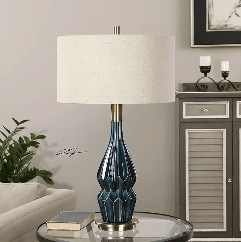 Dreamy Shores Blue Lamp