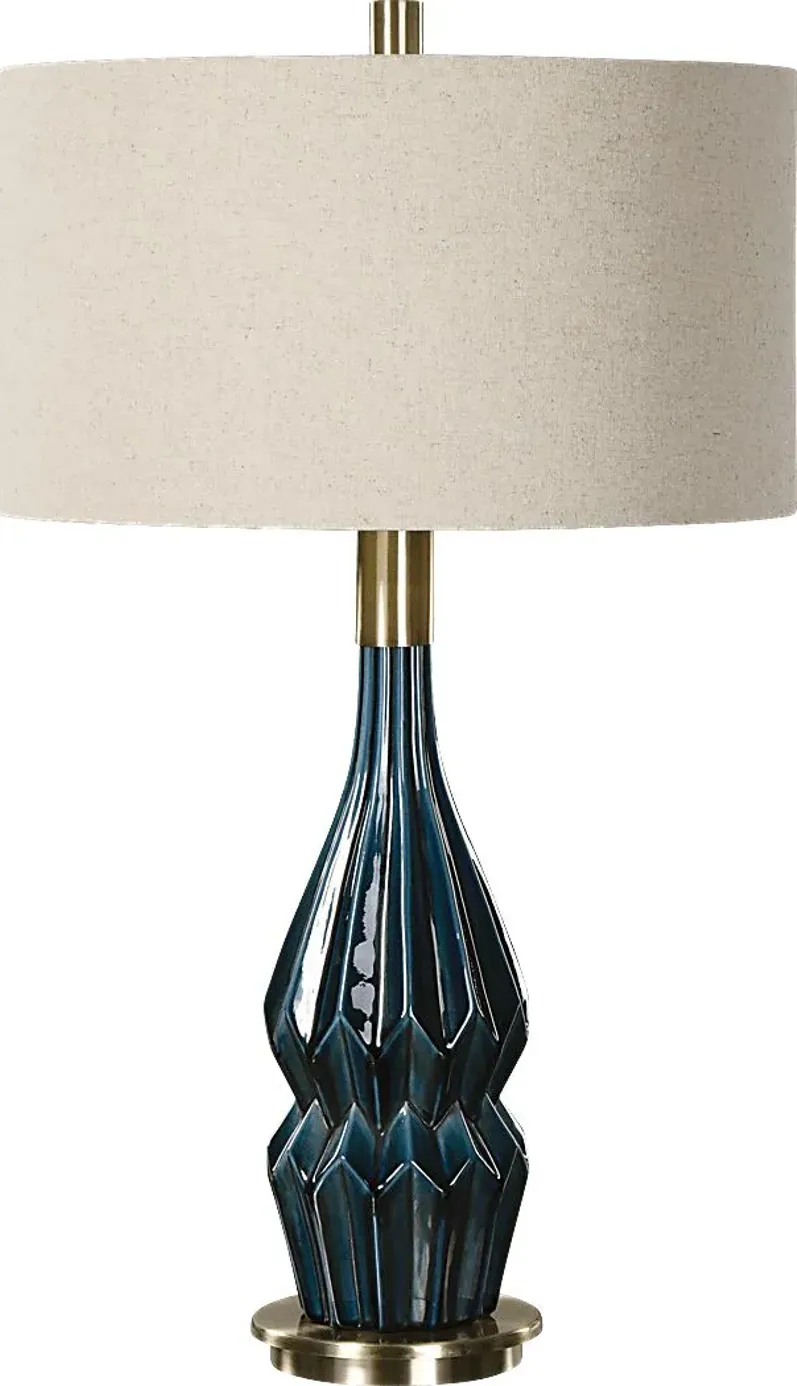 Dreamy Shores Blue Lamp