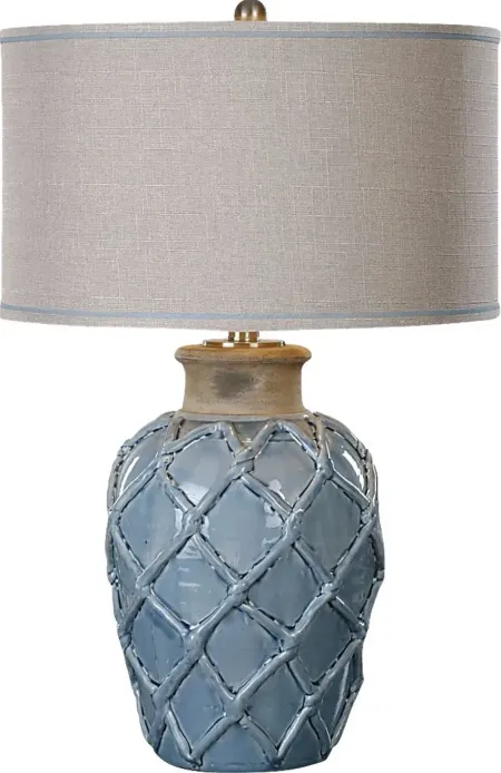 Haystack Court Blue Lamp