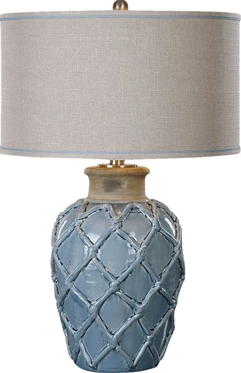 Haystack Court Blue Lamp