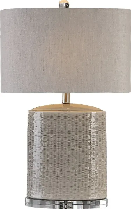 Barkington Gray Lamp