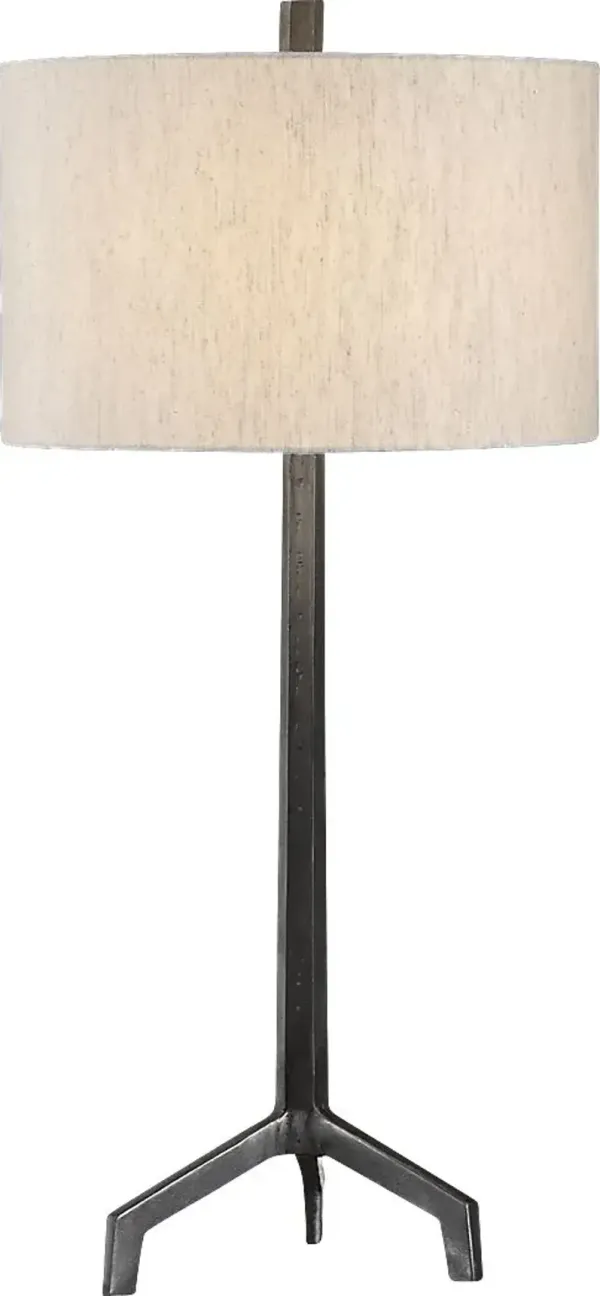 Brookwood Cove Silver Lamp