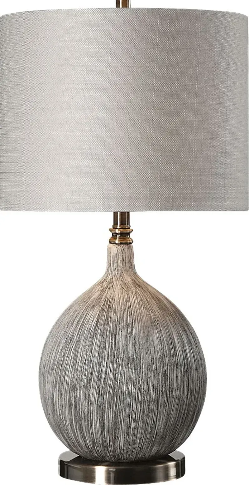 Buena Terra Gray Lamp