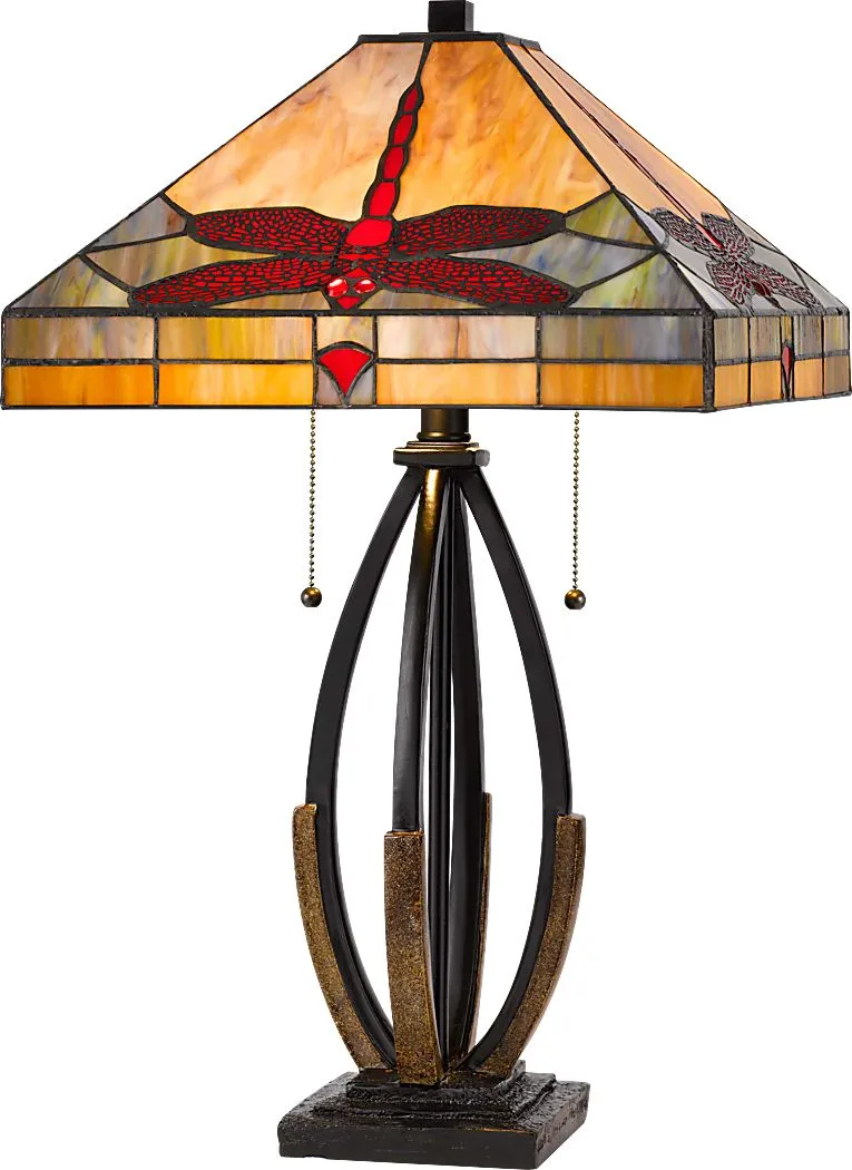 Krome Hills Bronze Lamp