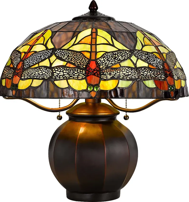 Mantanzas View Bronze Lamp