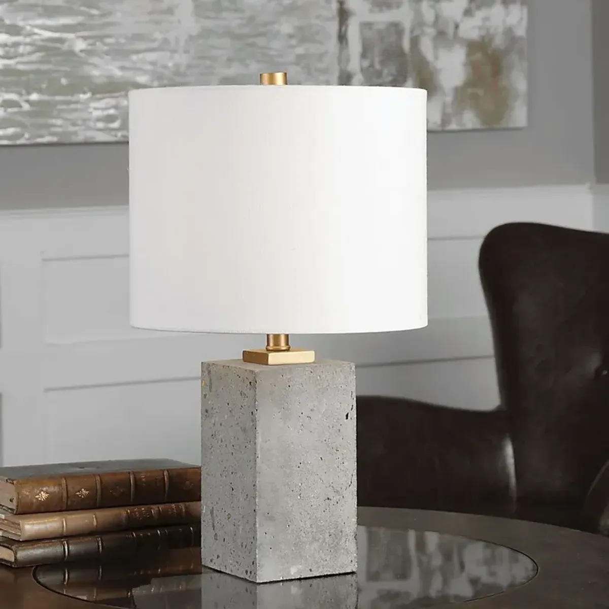 Campo Bello Gray Lamp