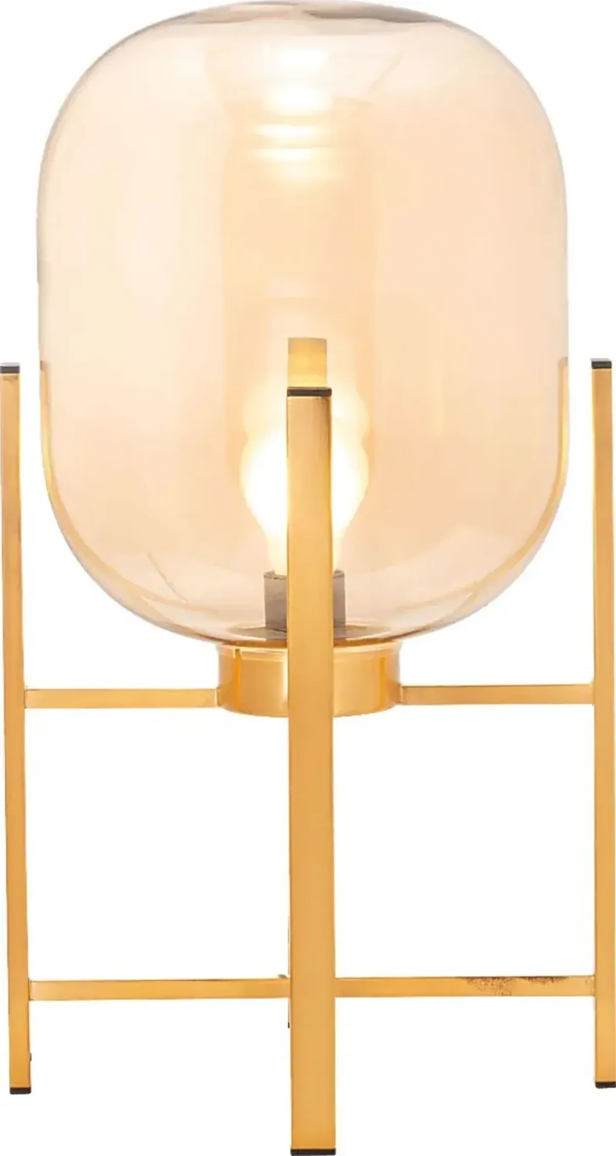 Yadkin Circle Gold Lamp