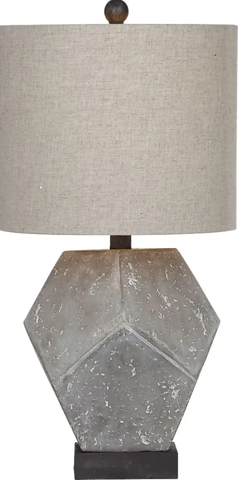 Broadmoor Gray Lamp