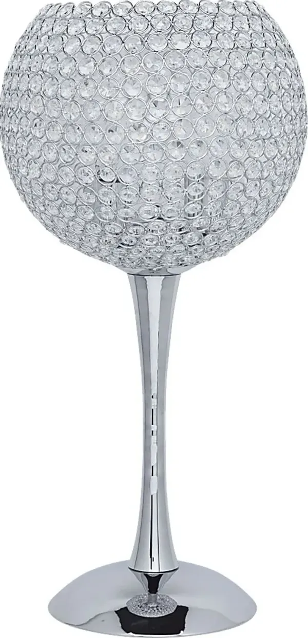 Goblet Silver Lamp