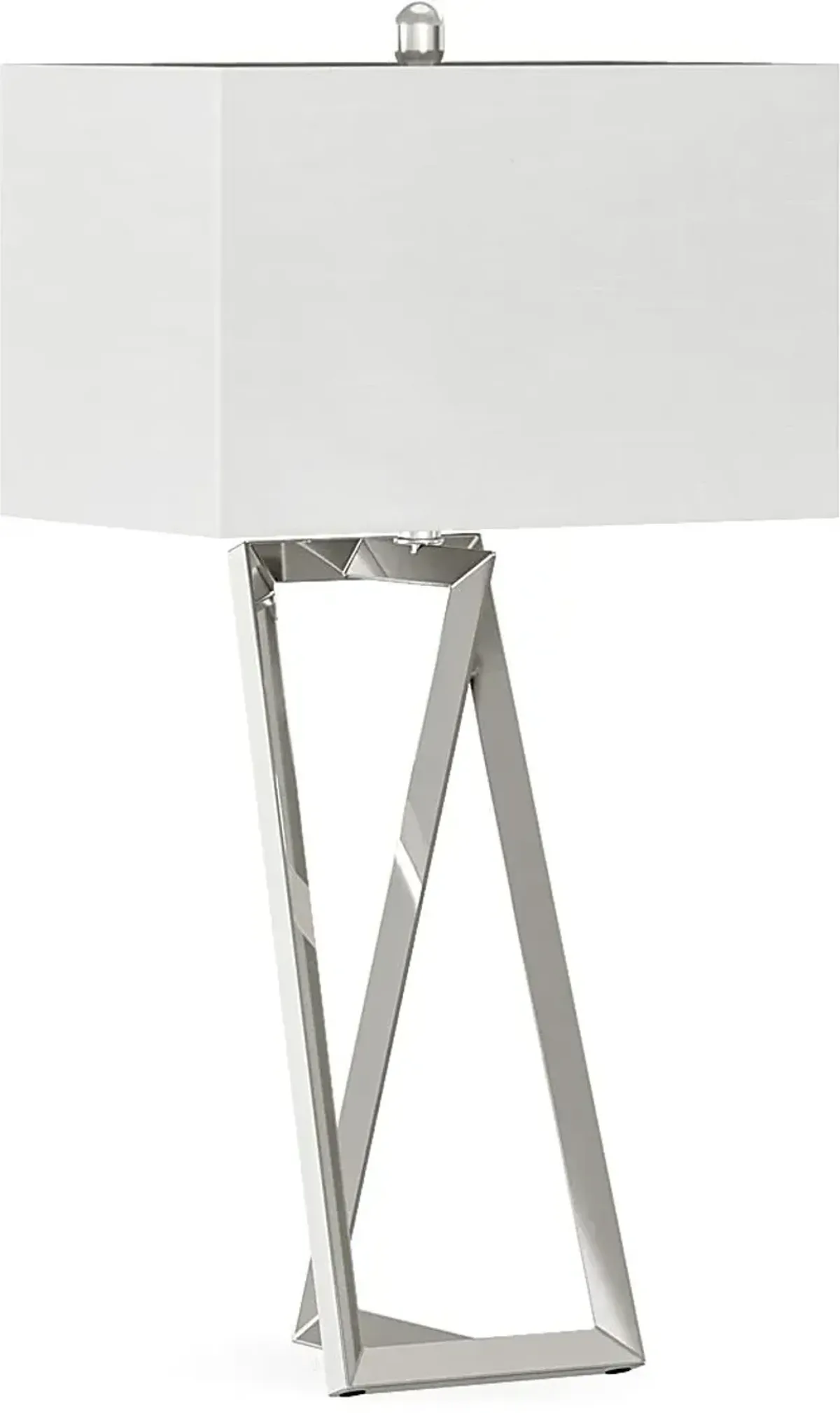 Dayla Silver Lamp