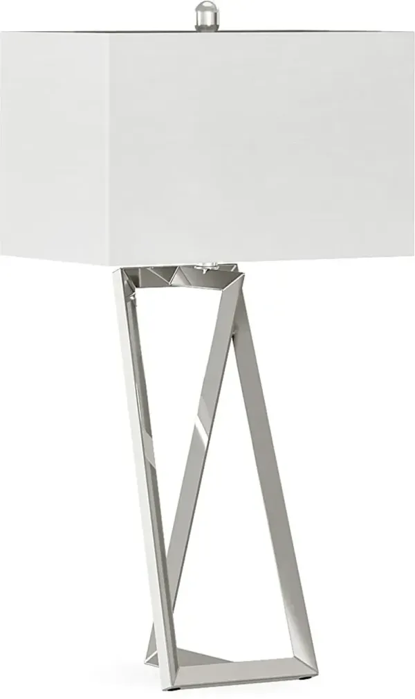 Dayla Silver Lamp