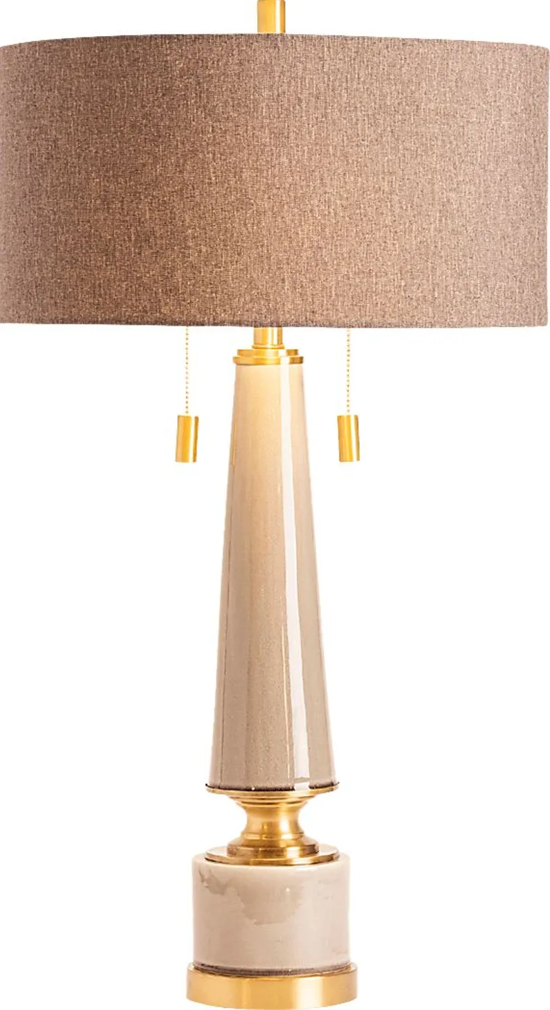 Ramsell Park Taupe Lamp