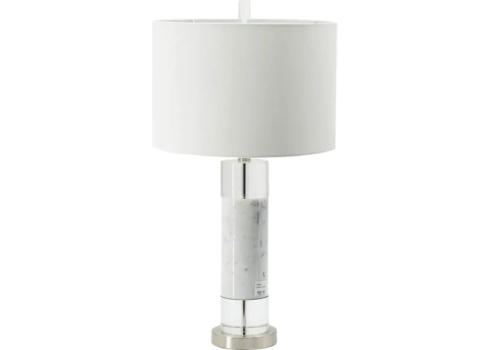 Palamino Shade White Lamp