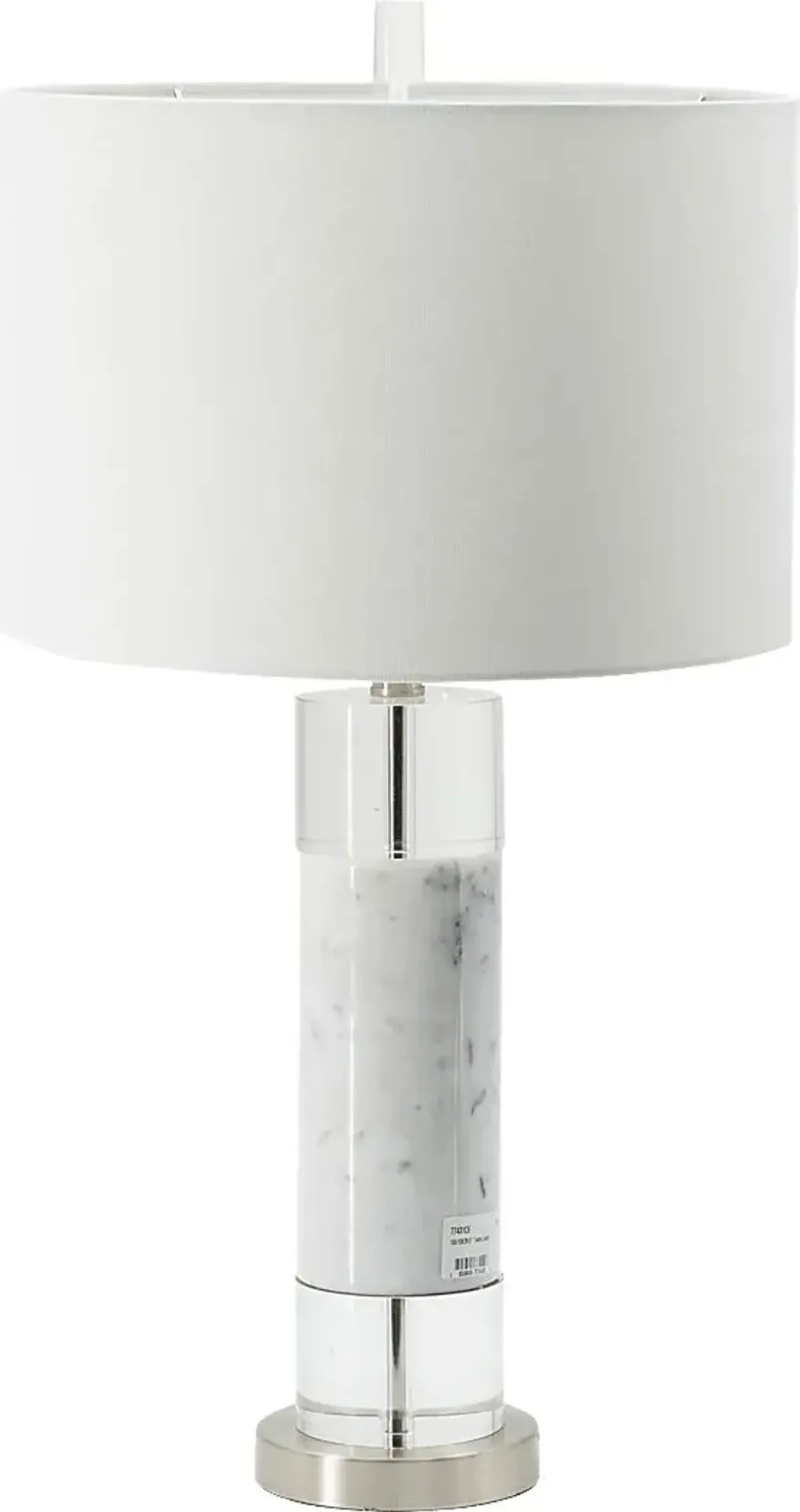 Palamino Shade White Lamp