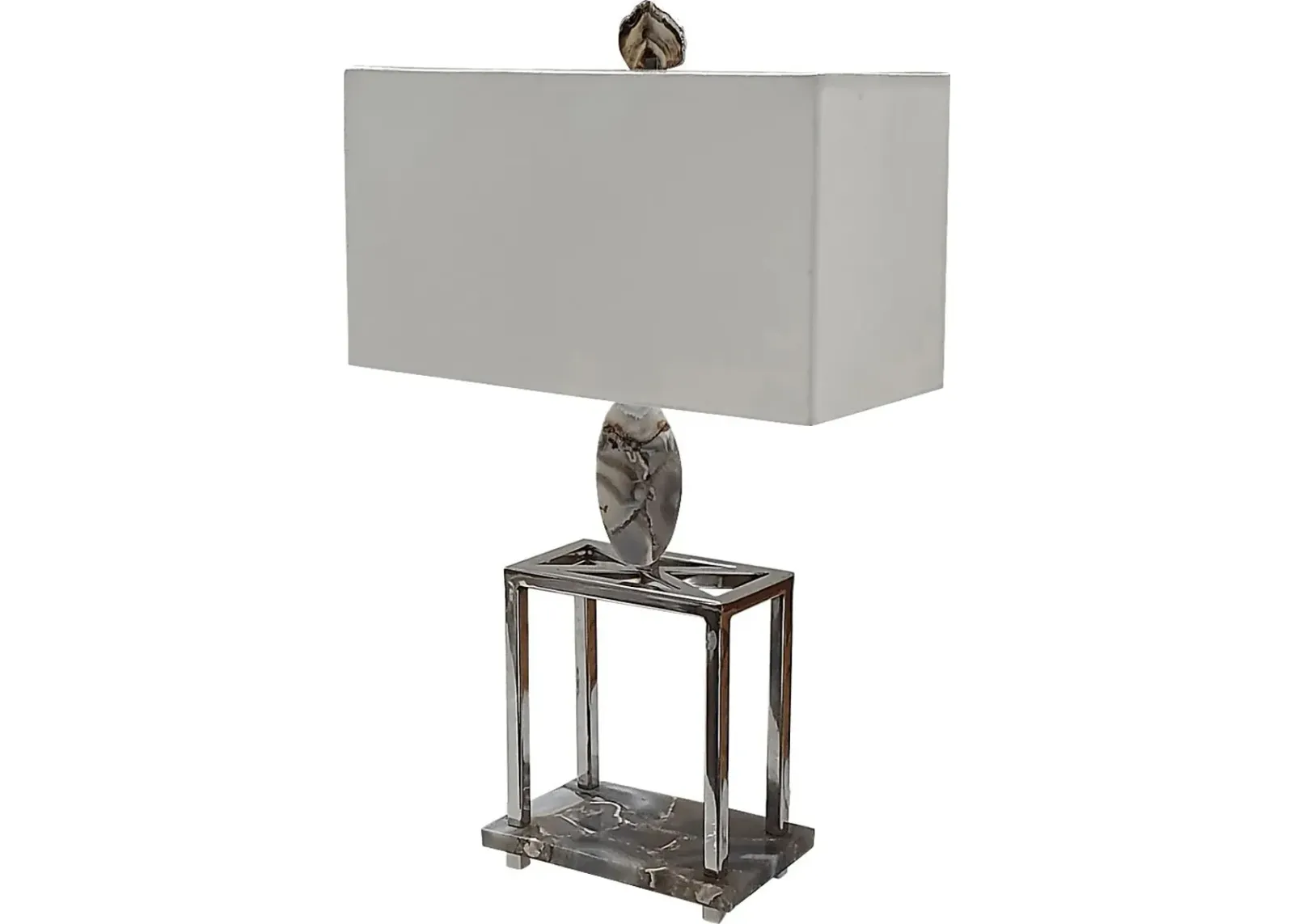 Euclid Shores Gray Lamp