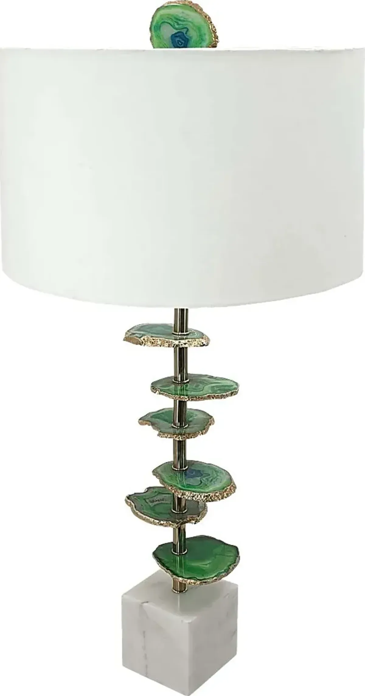 Jericho Boulevard Green Lamp