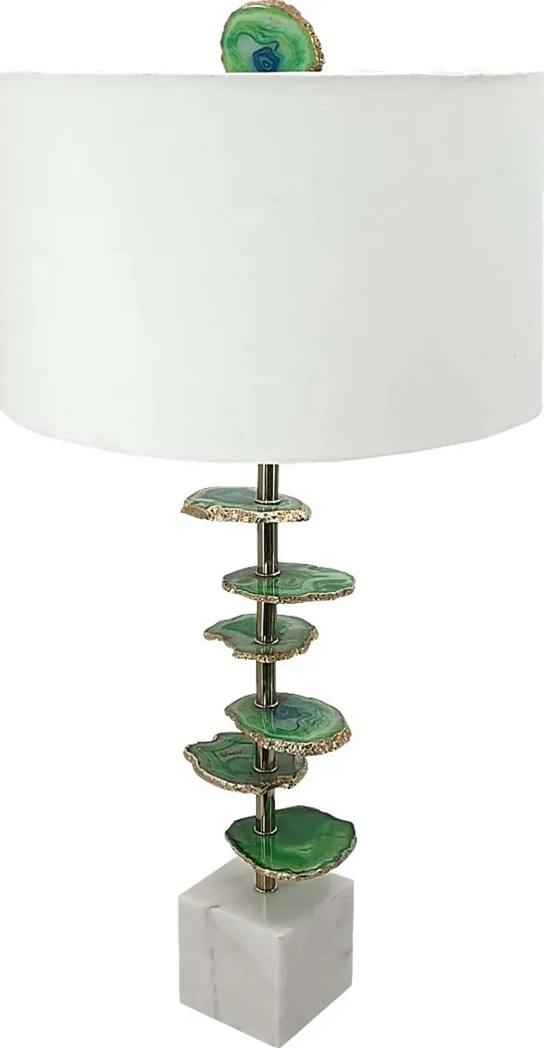 Jericho Boulevard Green Lamp