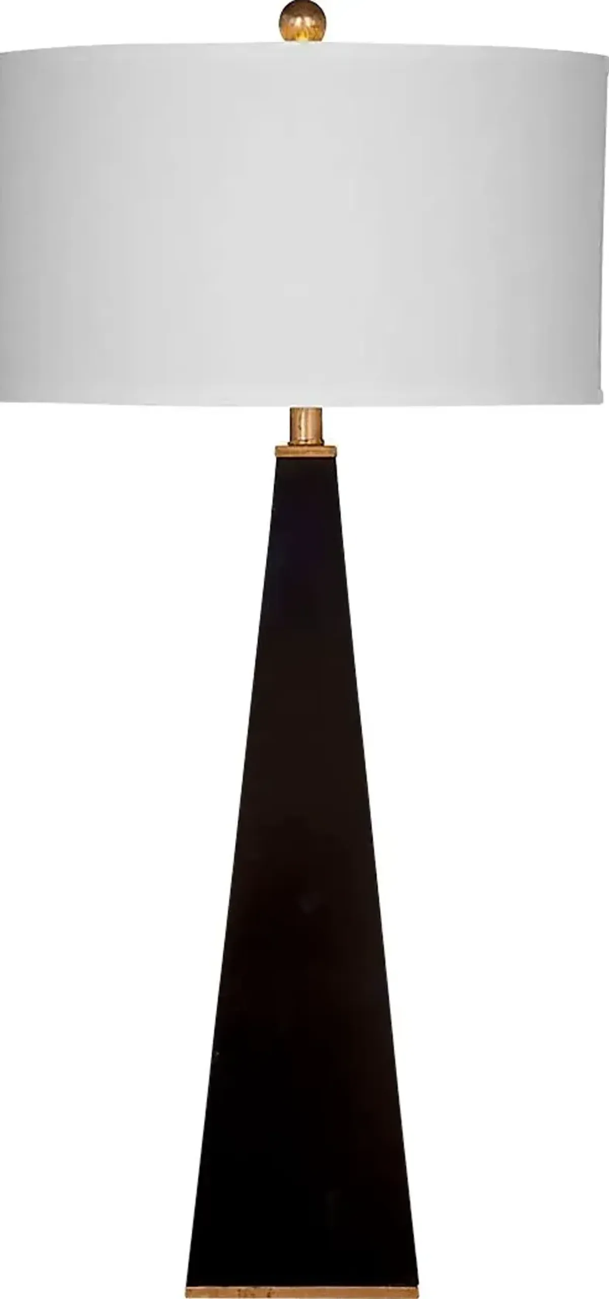 Fazio Post Black Lamp