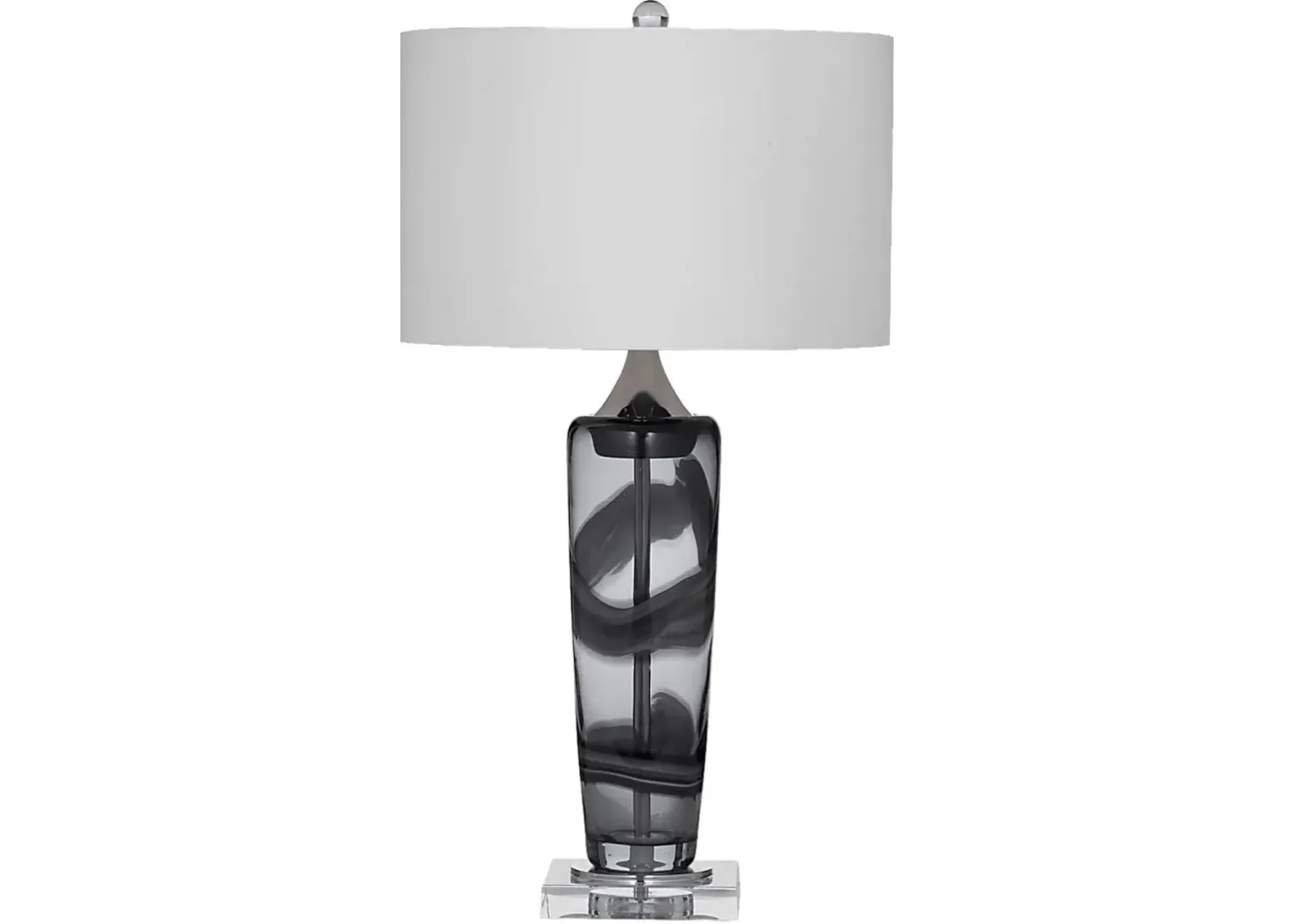 Canyon Way Gray Lamp