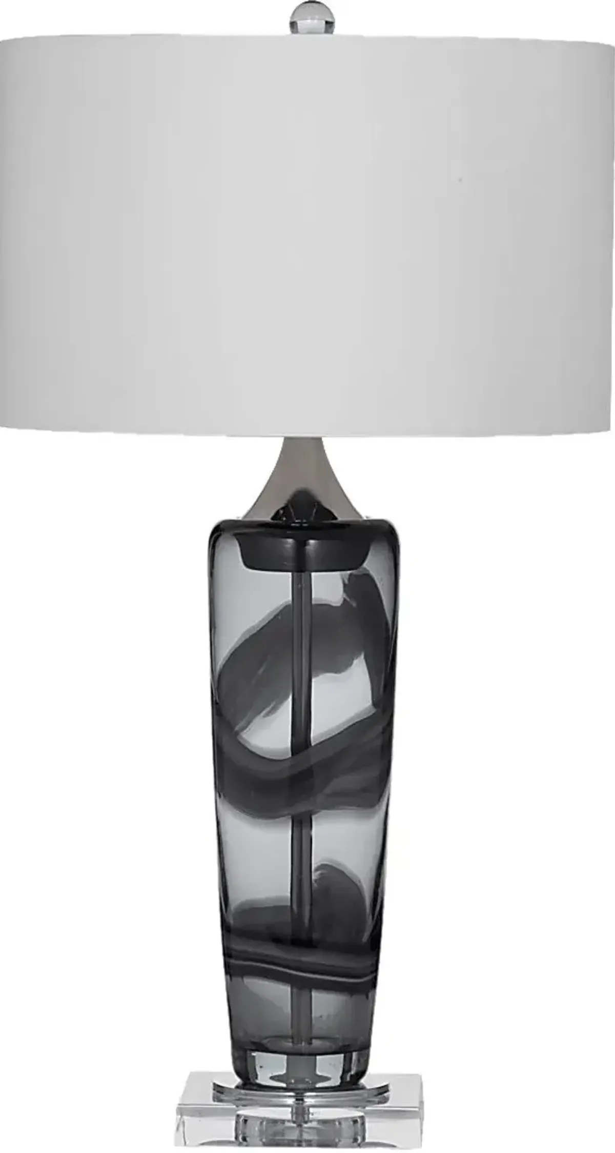 Canyon Way Gray Lamp