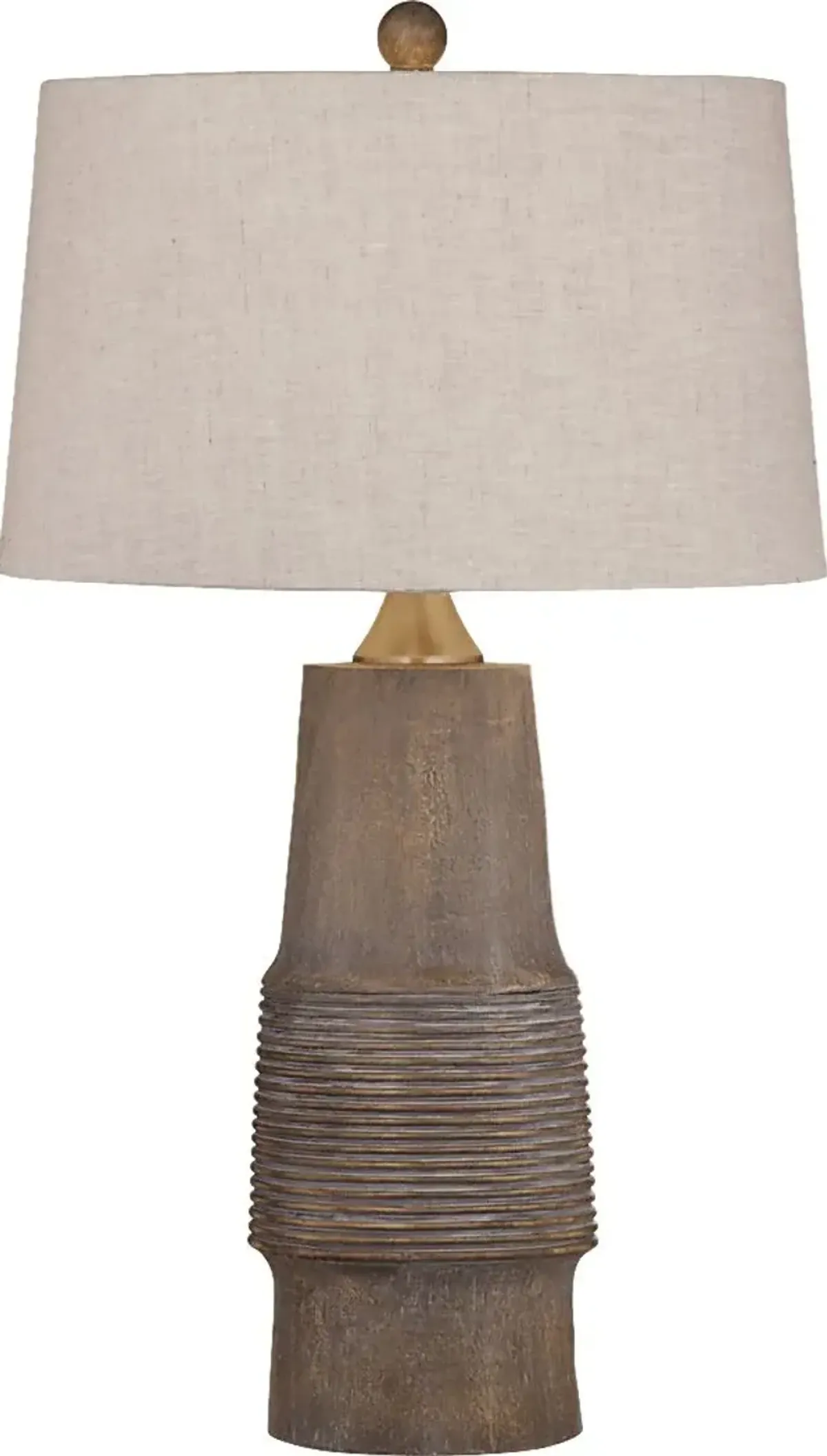 Canyon Crest Natural Lamp