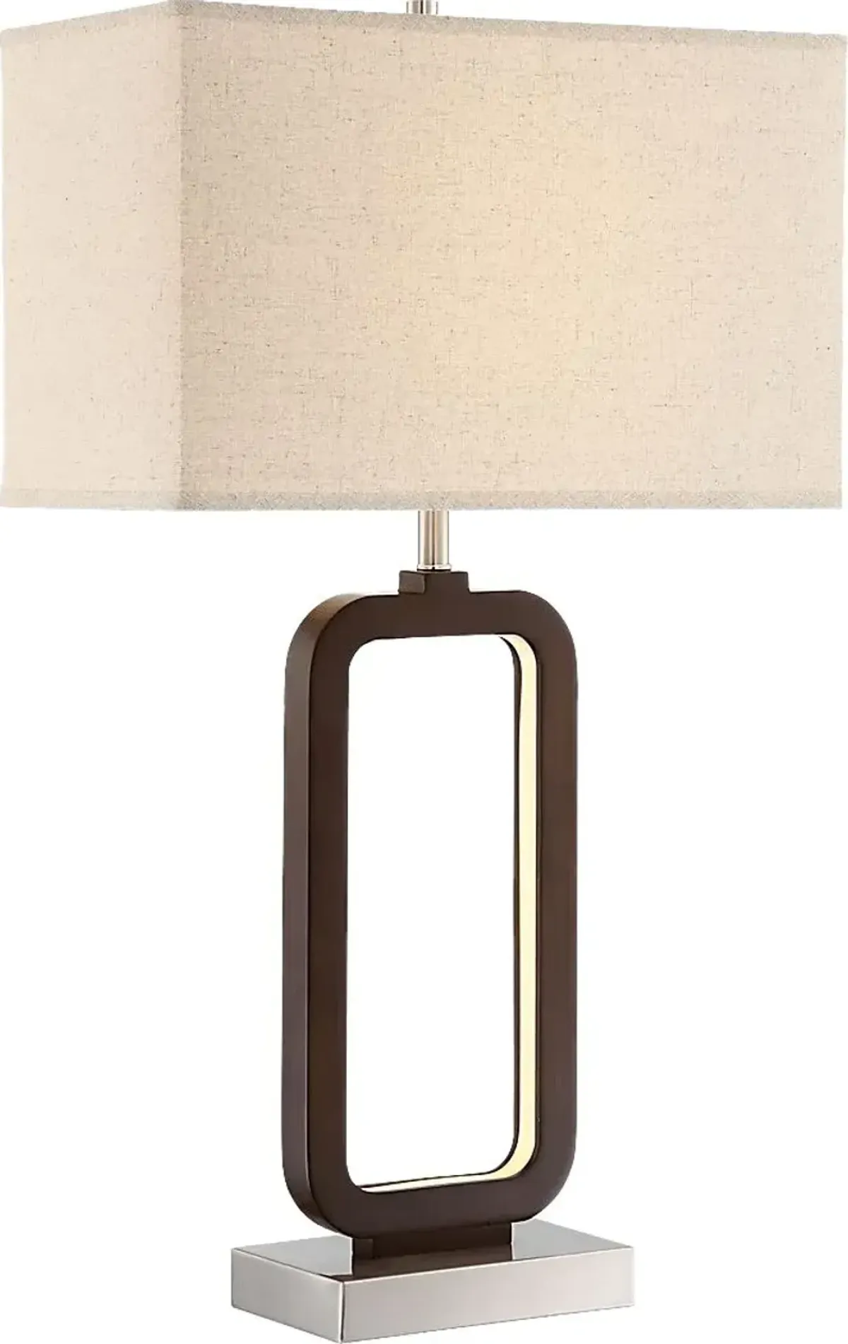 Robin Lane Walnut Lamp