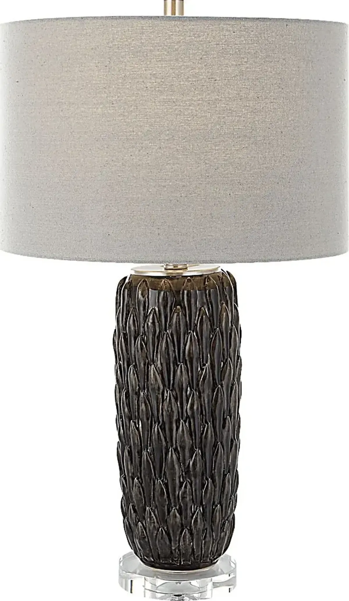 Mateo Farm Gray Lamp