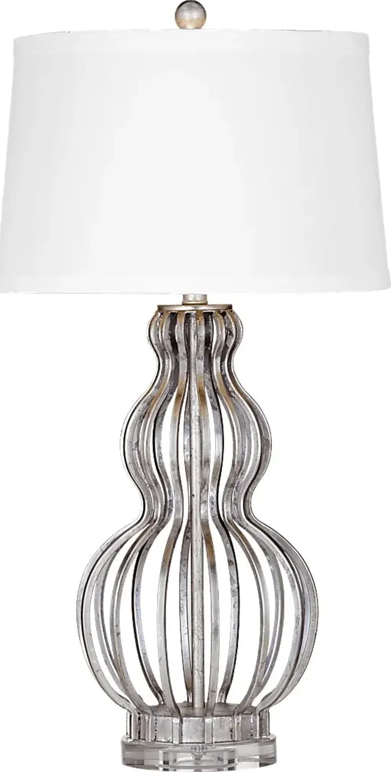 Milford Mally Silver Lamp