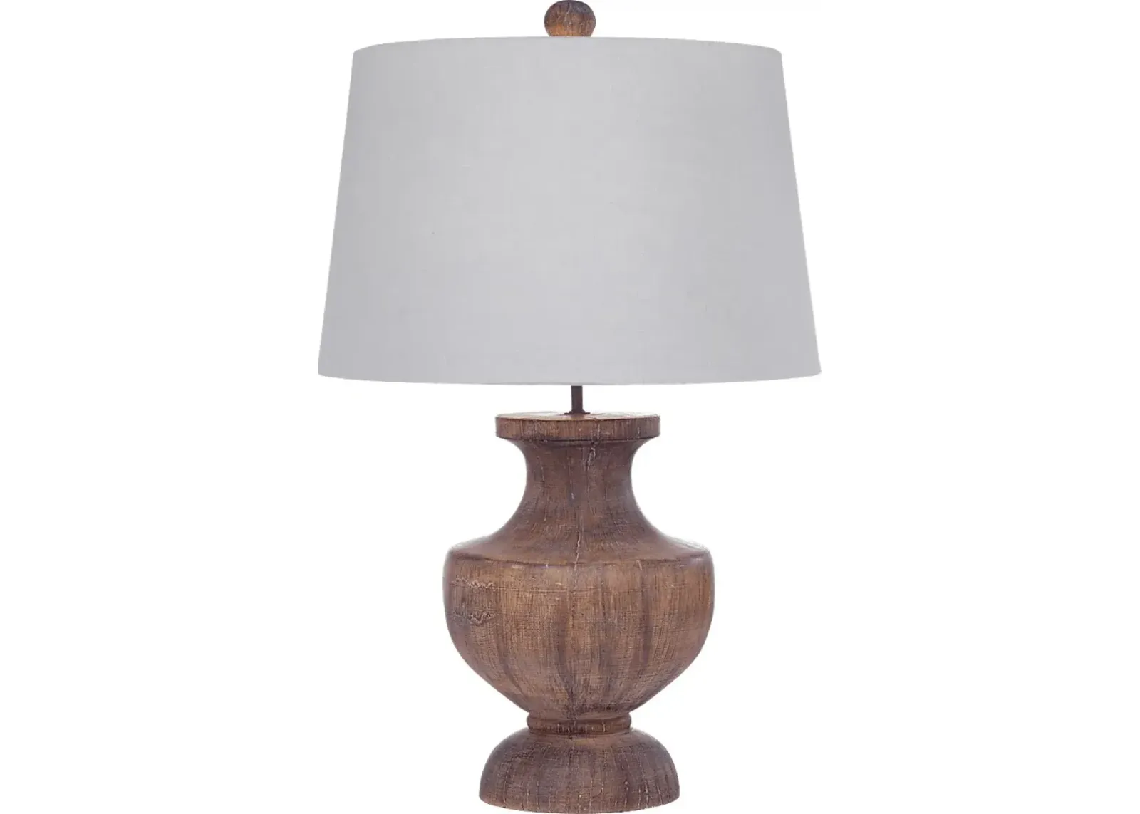 Blossom Lane Brown Lamp