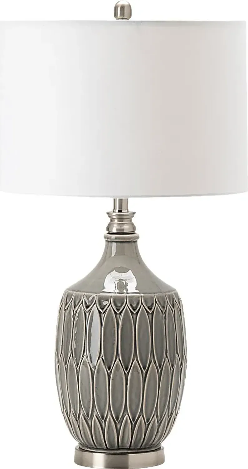 Oakridge Bay Gray Lamp