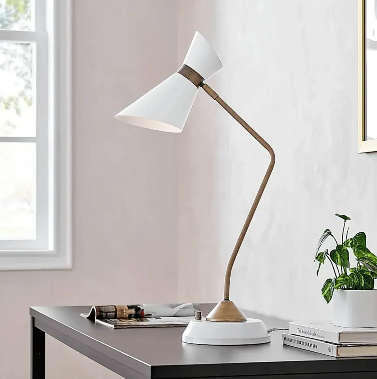 Quint Hills White Lamp