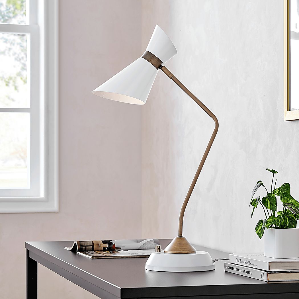 Quint Hills White Lamp
