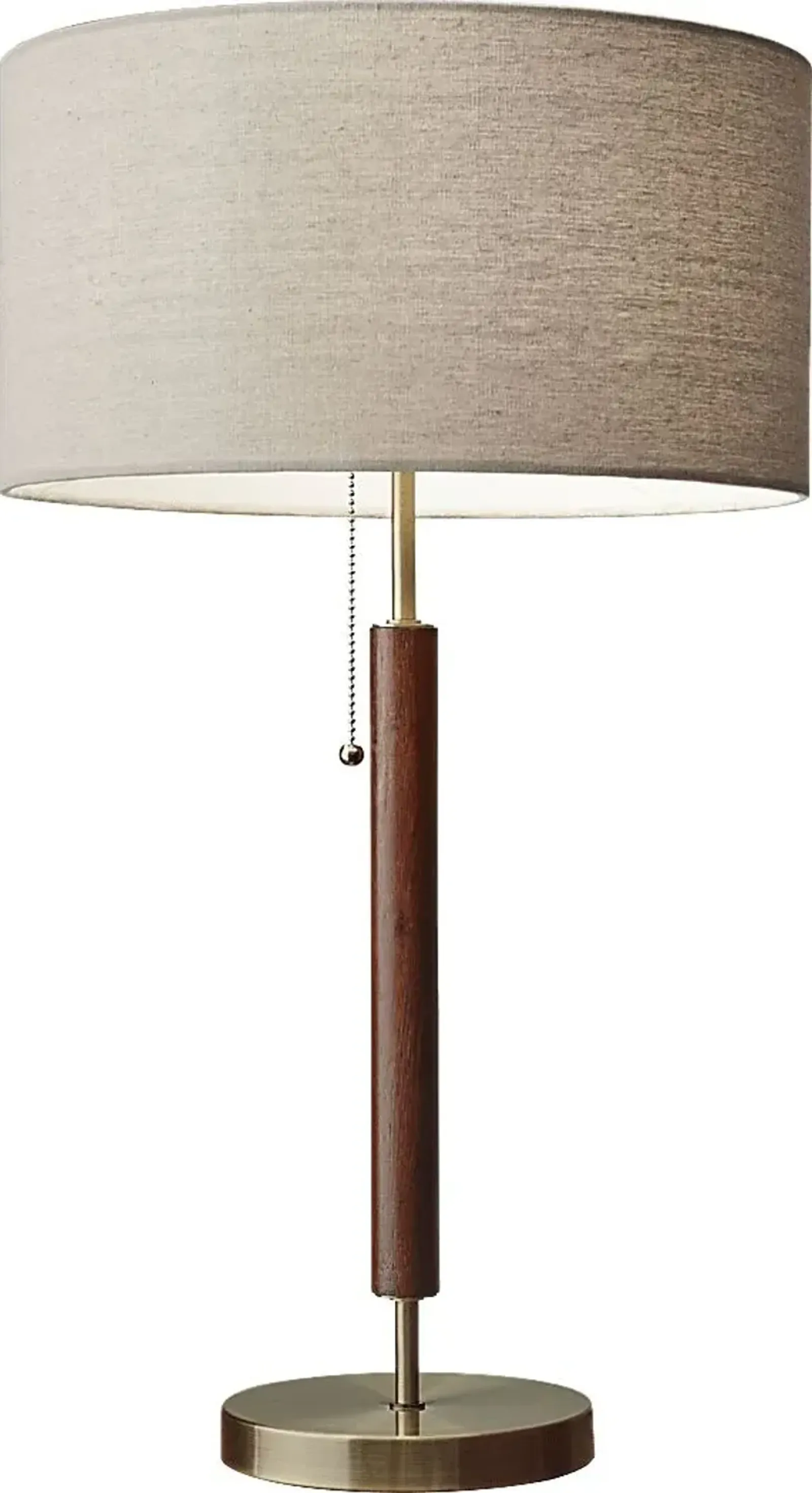 Landmark Lane Walnut Lamp