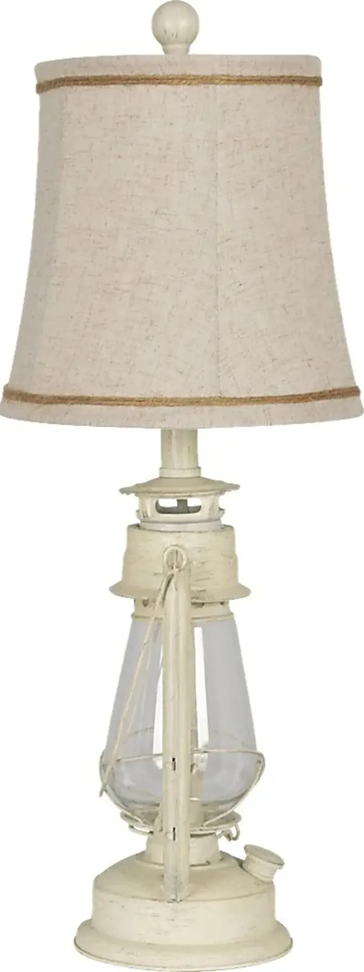 Abanico Court White Lamp, Set of 2