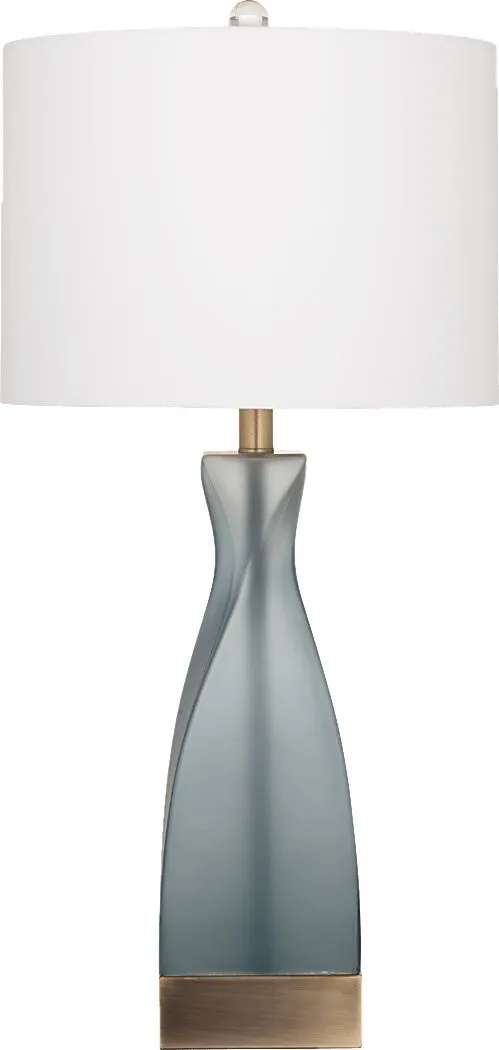 Juniper Point Blue Lamp