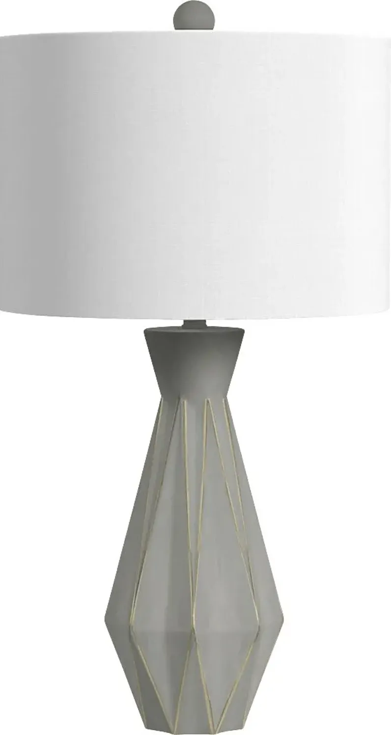 Zambito Oaks Ivory Lamp