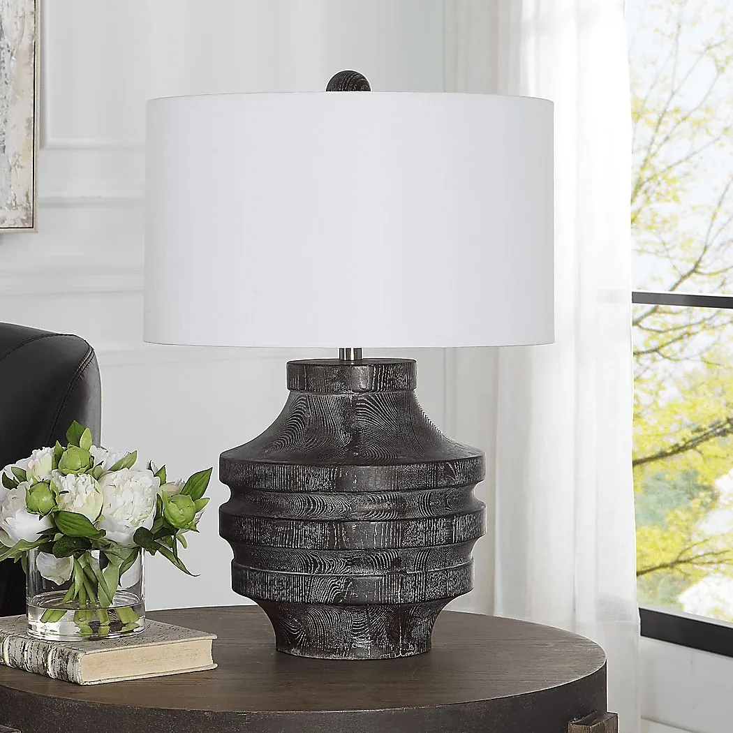 Osorio Reef Black Lamp