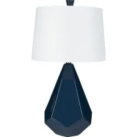 Hamaker Lane Blue Lamp