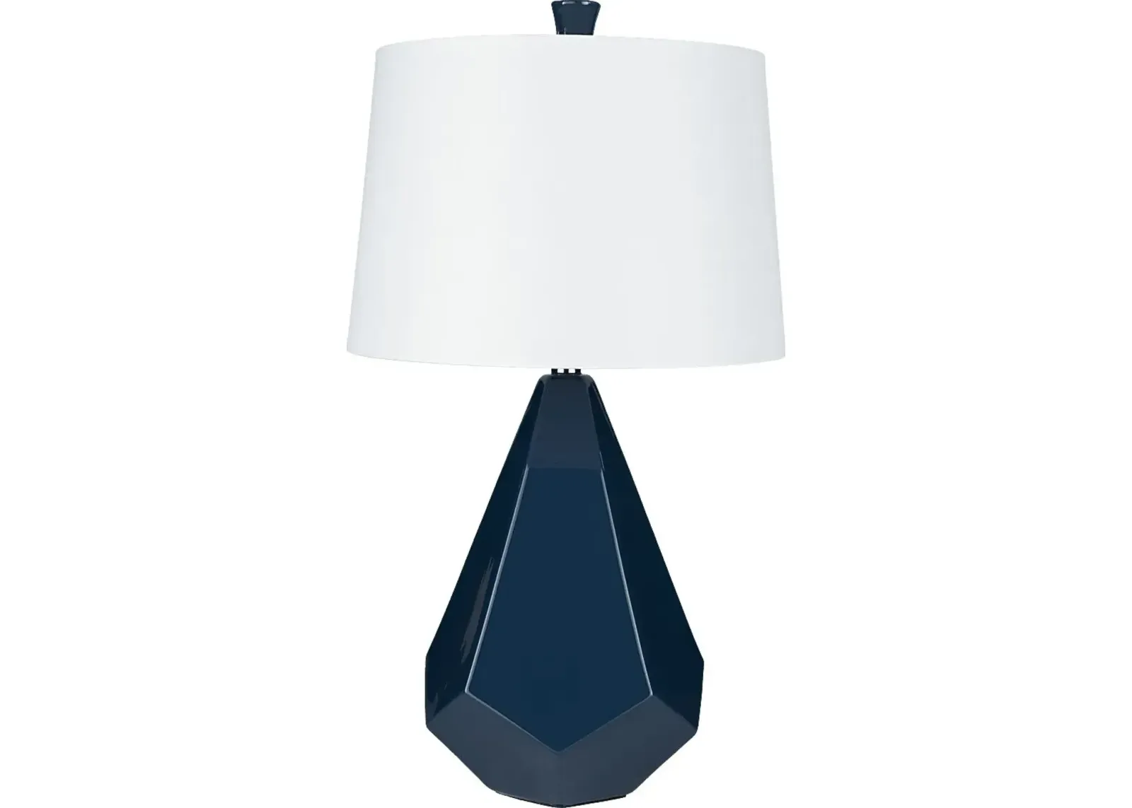 Hamaker Lane Blue Lamp