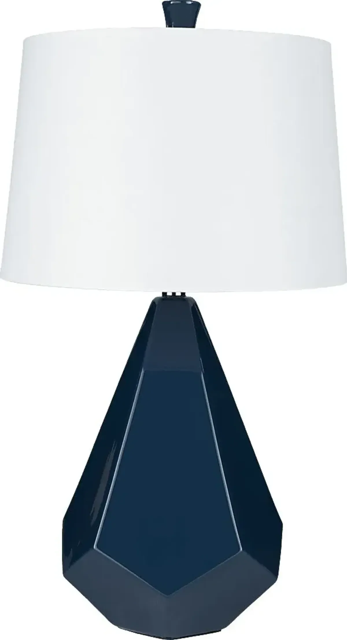 Hamaker Lane Blue Lamp