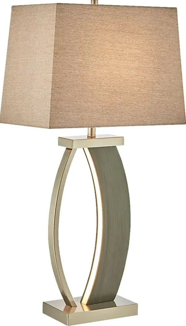 Toulon Drive Gray Lamp