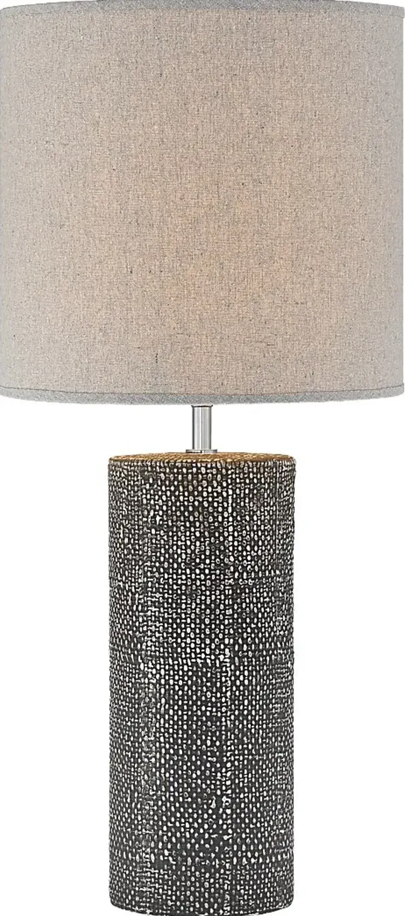 Banner Lane Gray Table Lamp