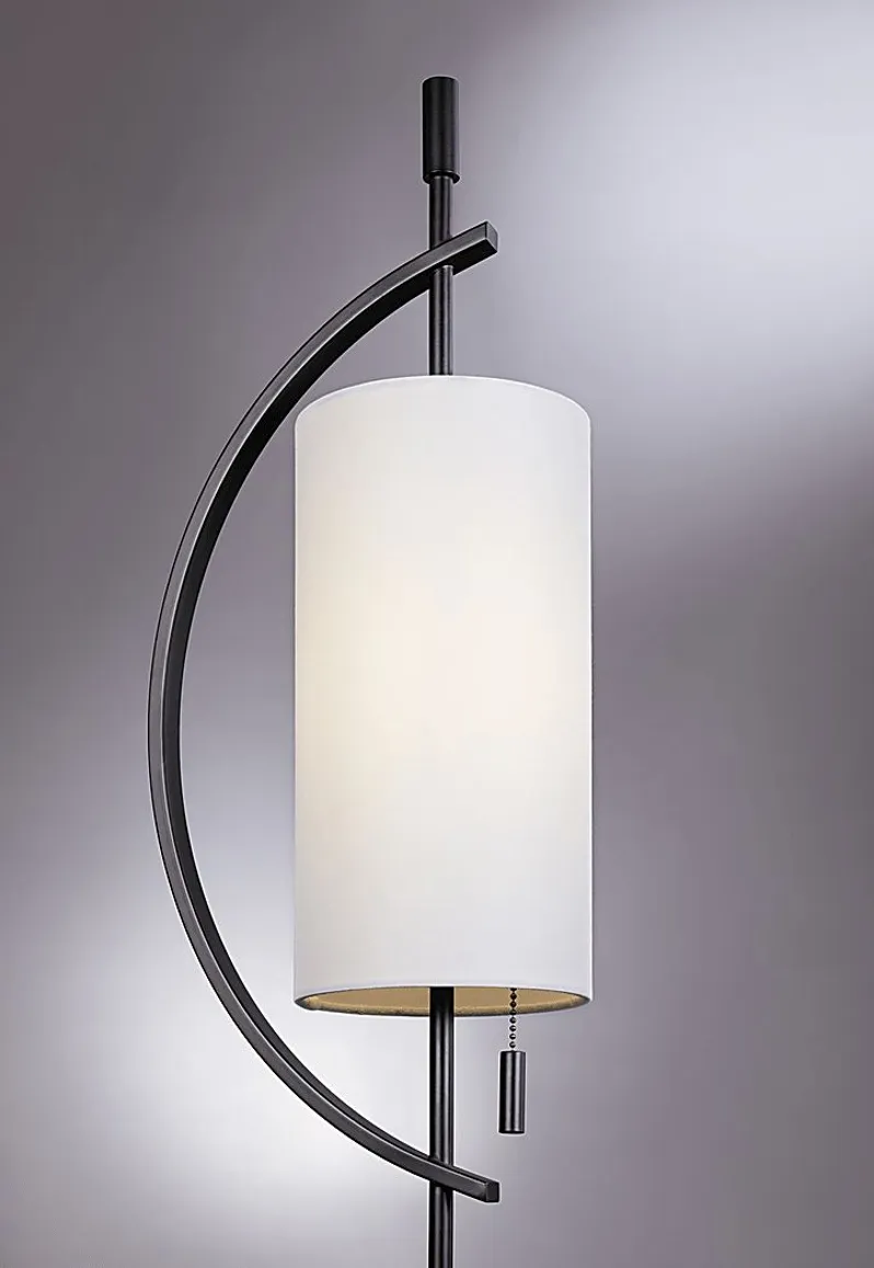 Mattei Court Black Table Lamp