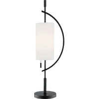 Mattei Court Black Table Lamp