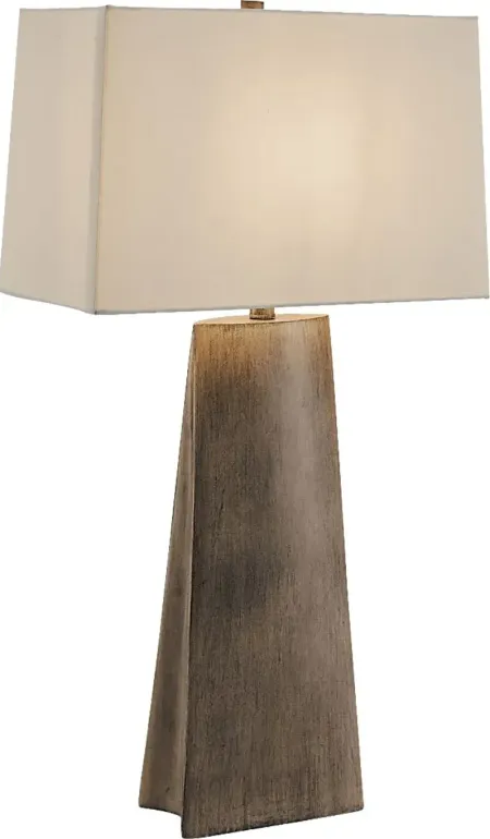 Pamoa Point Gray Table Lamp