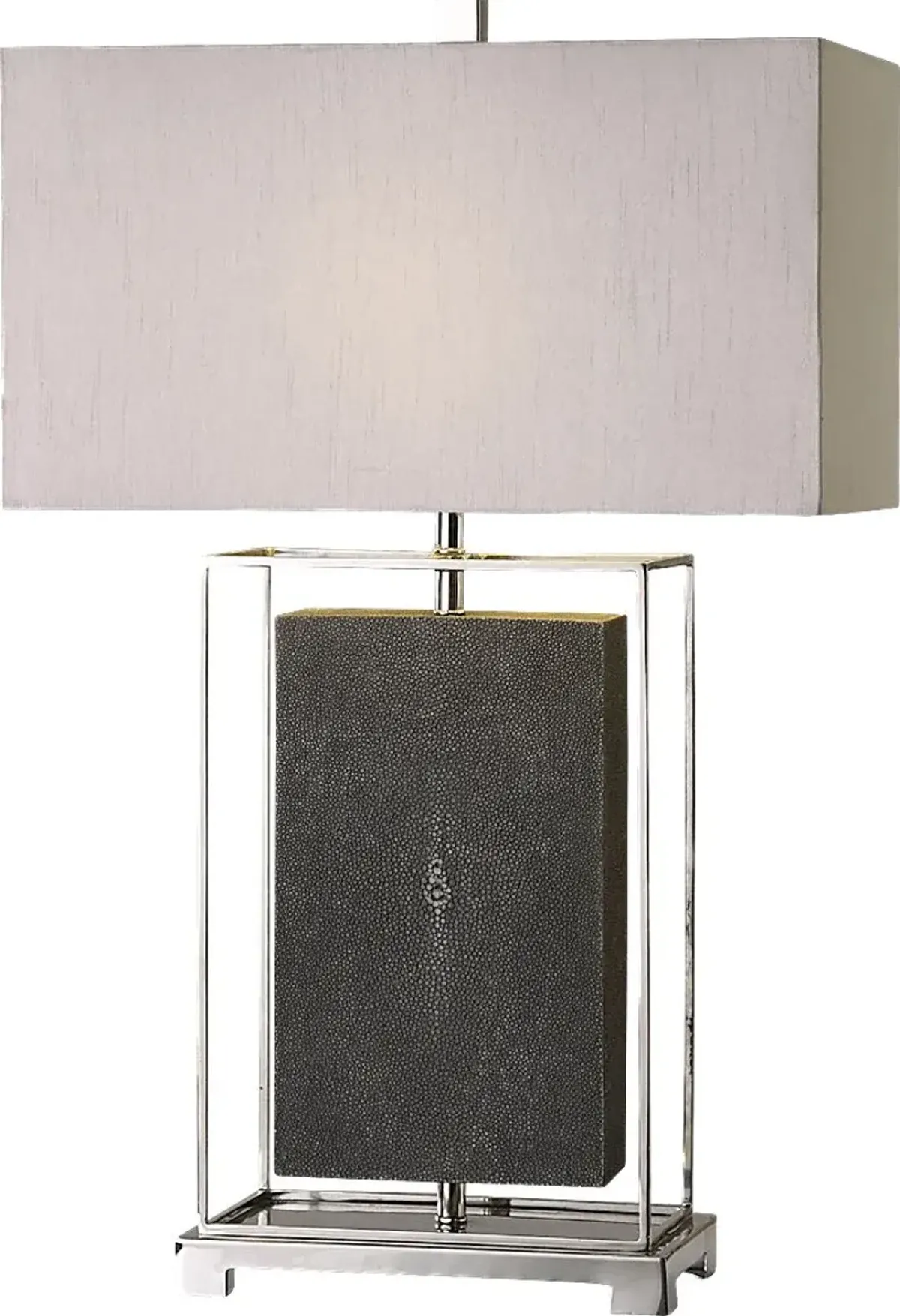 Elyse Lane Gray Lamp