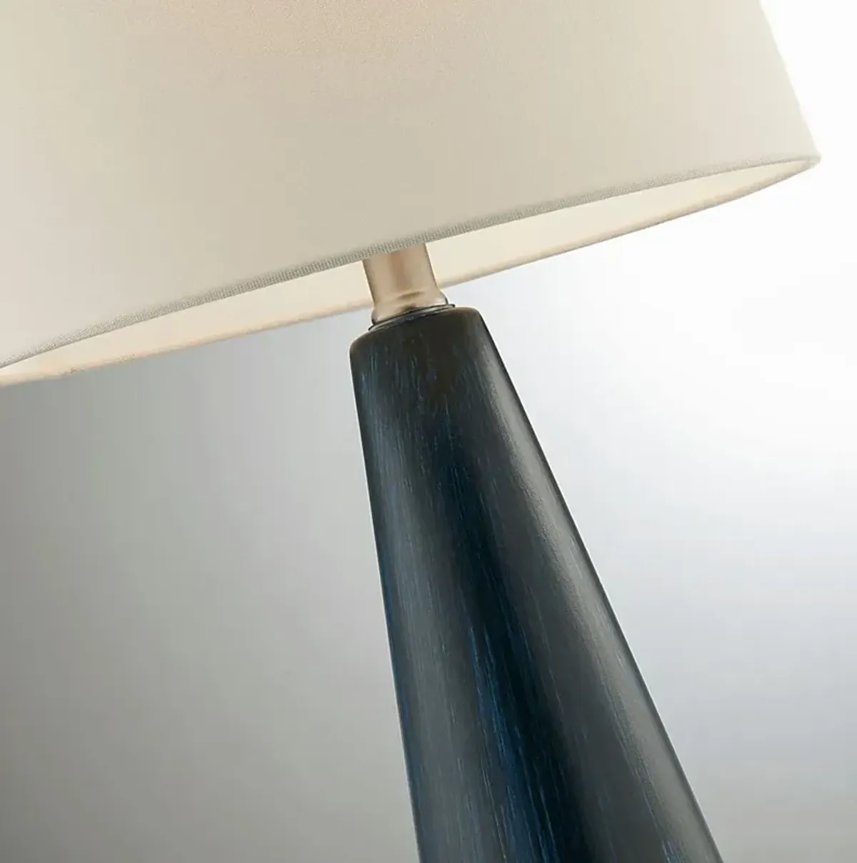 Varn Lane Blue Table Lamps, Set of 2